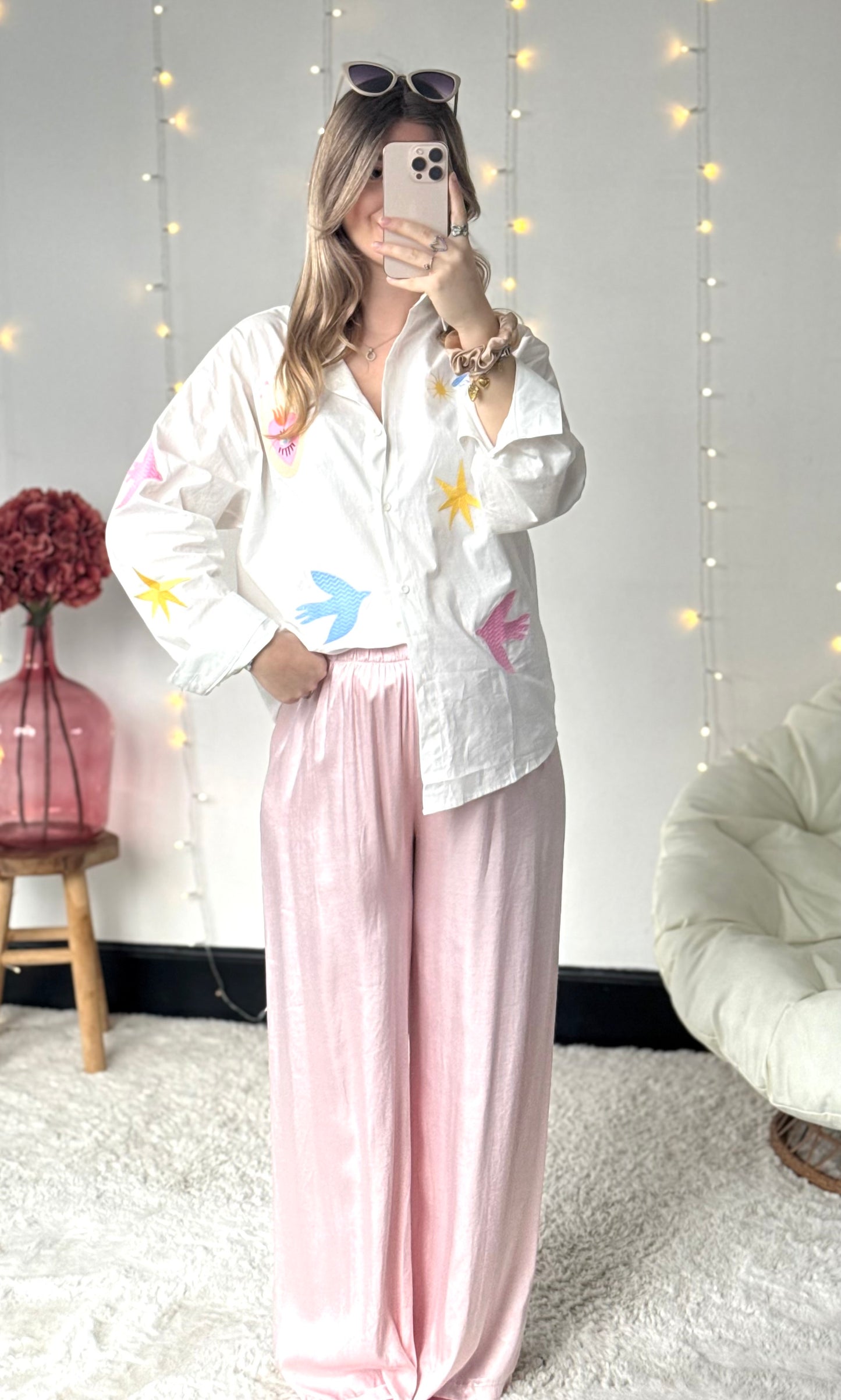 Pantalon satiné CONSTANCE 🇮🇹