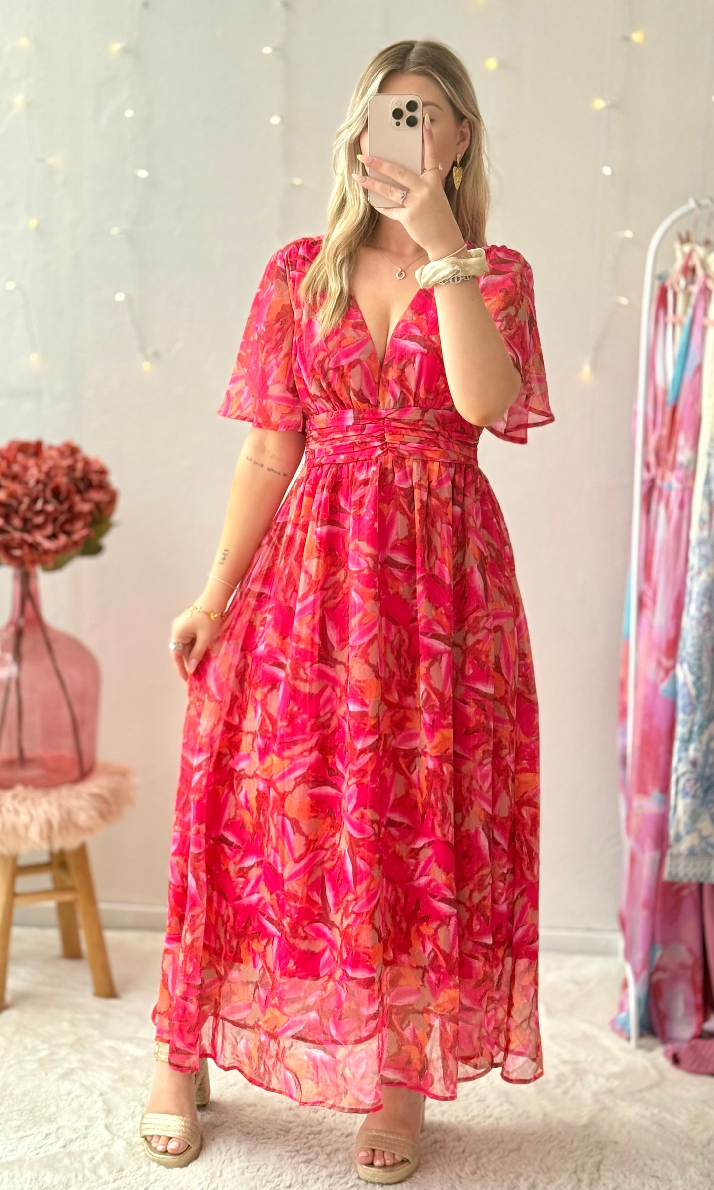 (CURVES) Robe longue COMINO