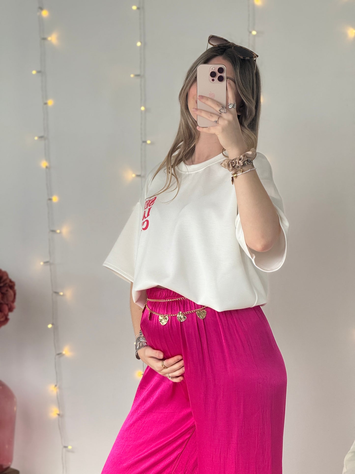 Pantalon satiné CONSTANCE 🇮🇹
