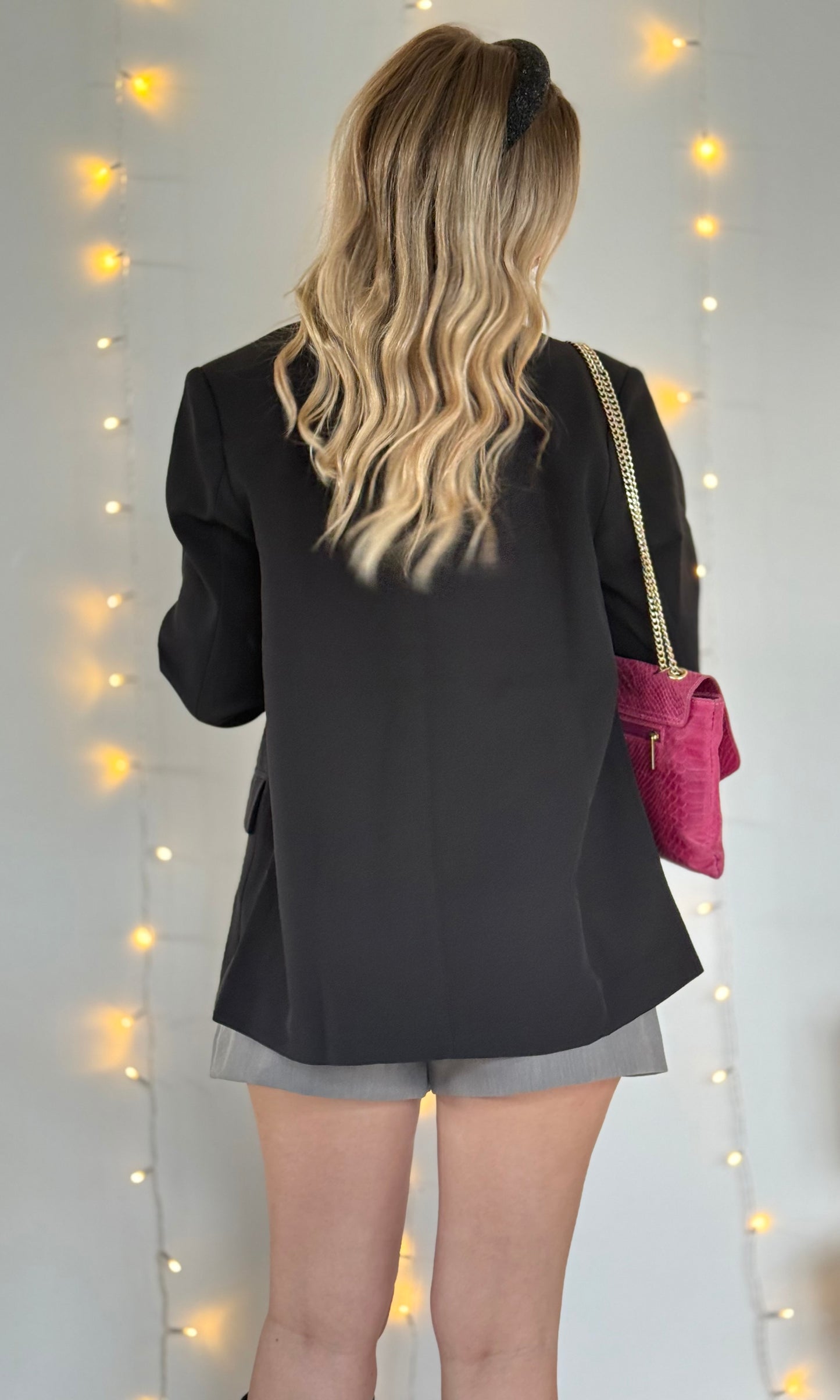 Blazer noir SERENA