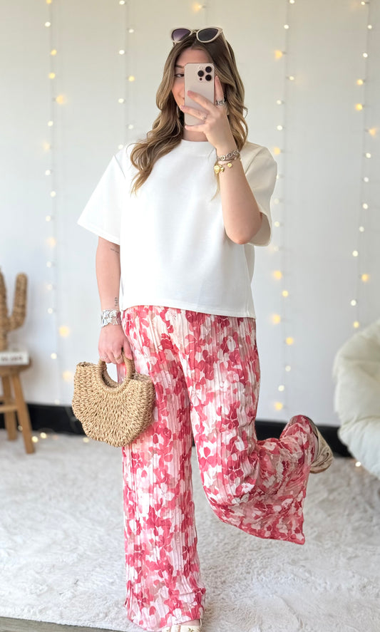 Pantalon plissé LOLLY (34-48) 🇮🇹