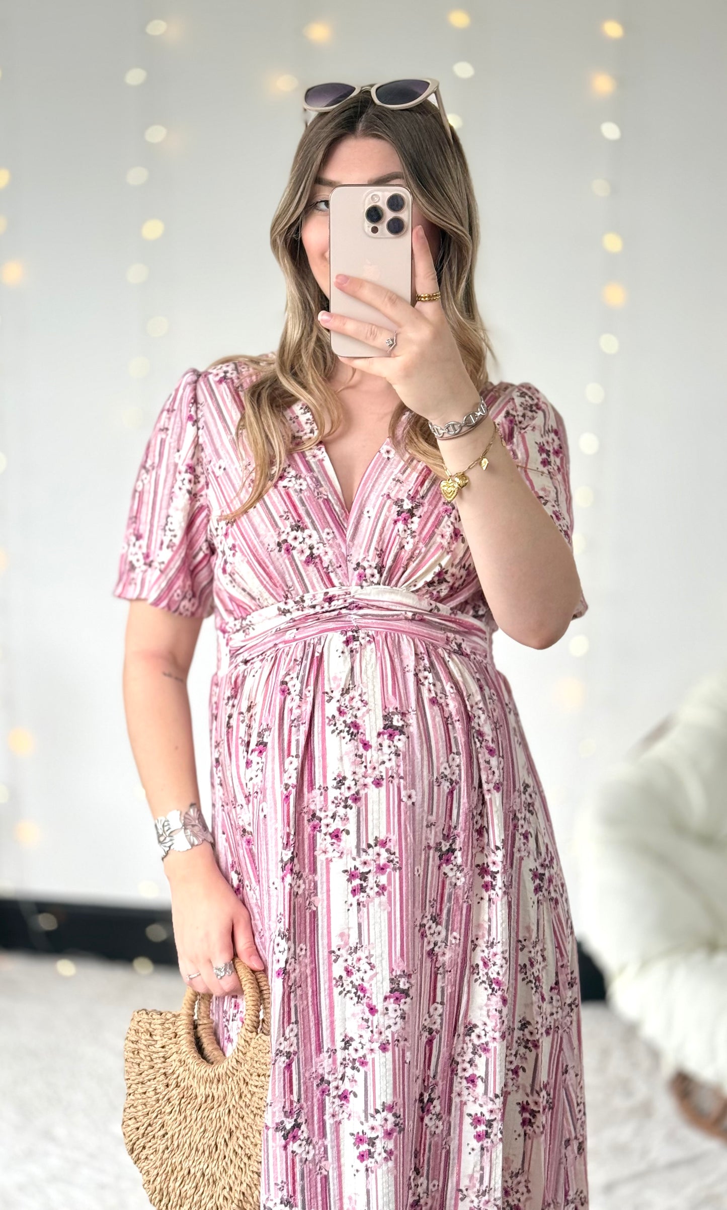 Robe longue fleurie ADELE