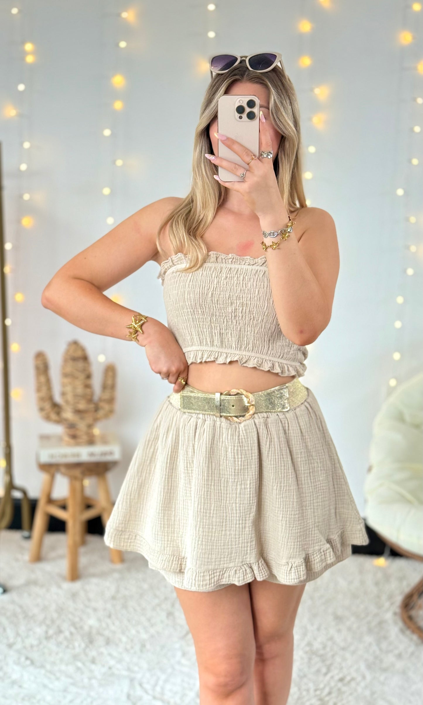Ensemble en gaze de coton LÉNA 🇮🇹