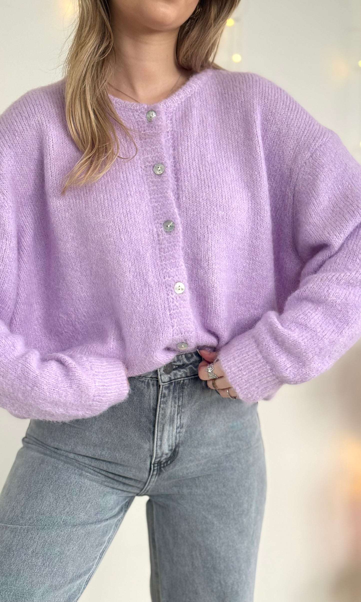 Pull lilas CANDY