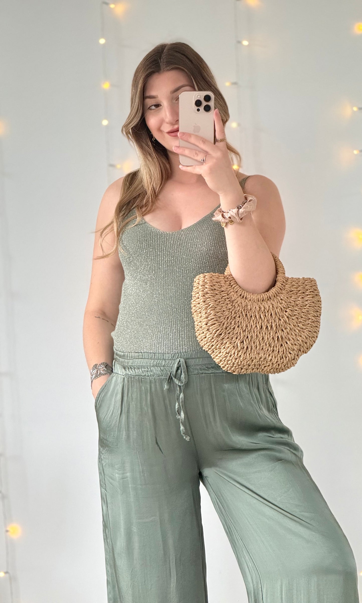 Pantalon en viscose JUSTINE 🇮🇹