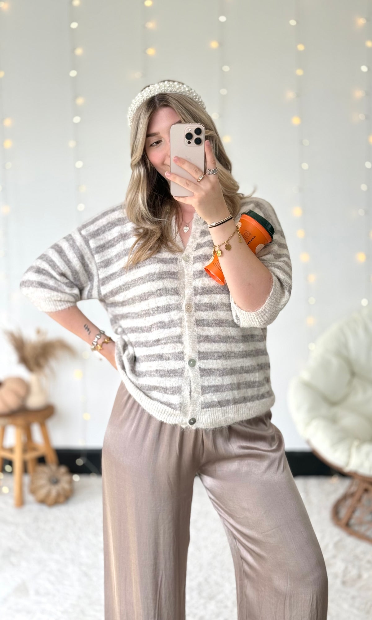 Marinière beige MIMI  🇮🇹