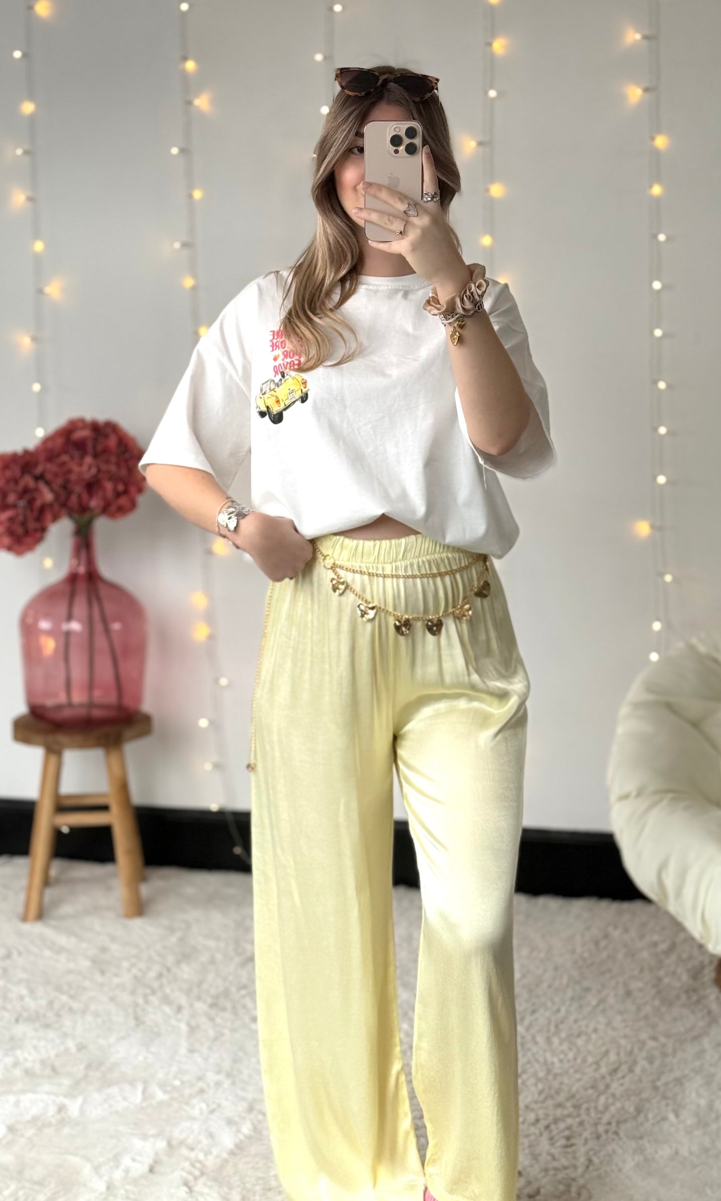 Pantalon satiné CONSTANCE 🇮🇹