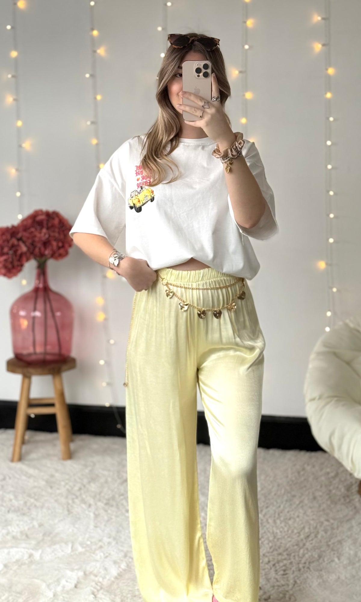 Pantalon satiné CONSTANCE 🇮🇹