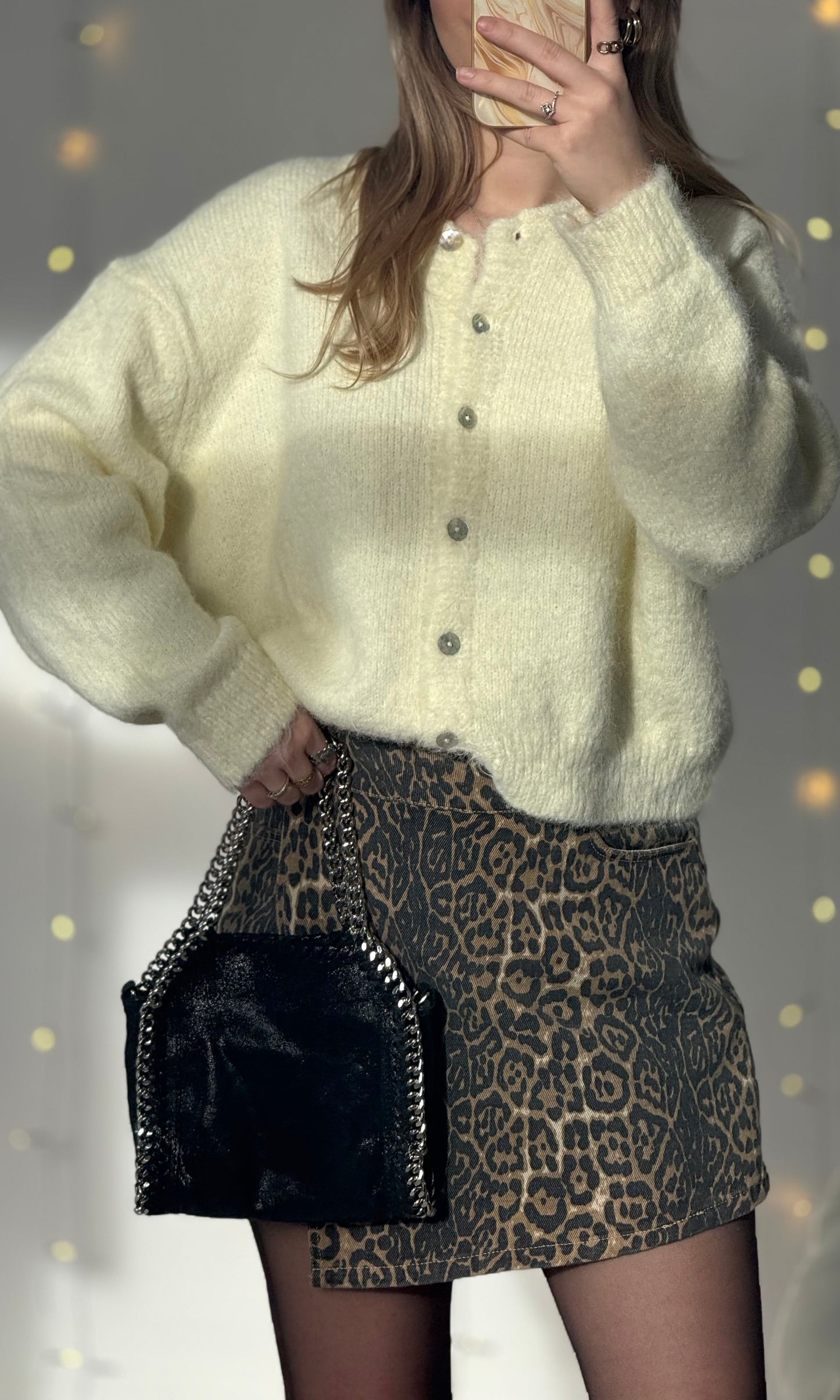 Pull jaune pâle CANDY