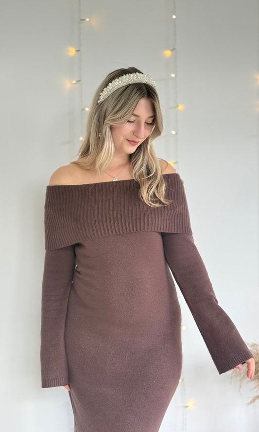 Robe pull choco AVALONE 🇮🇹
