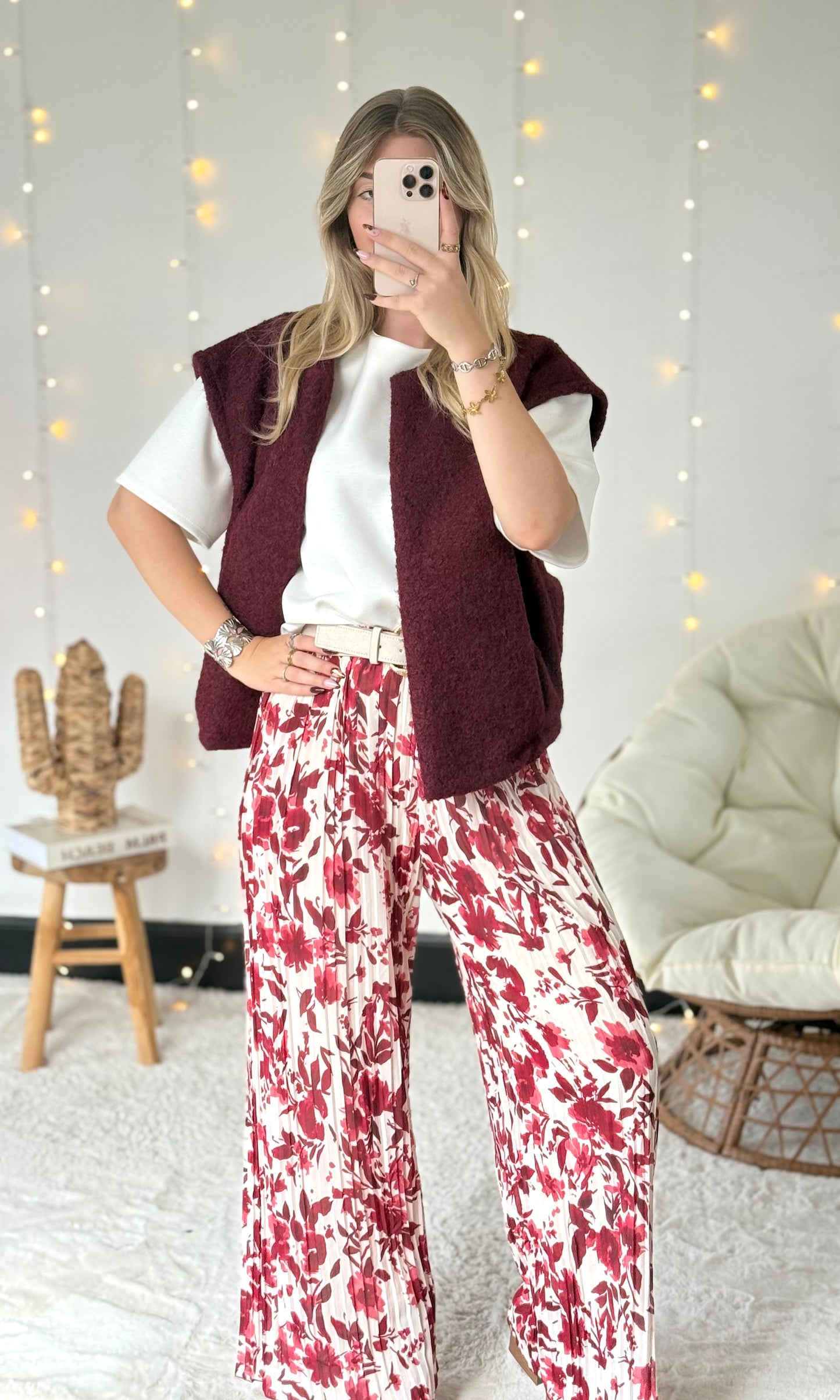 Pantalon plissé AUTUMN (34-48) 🇮🇹
