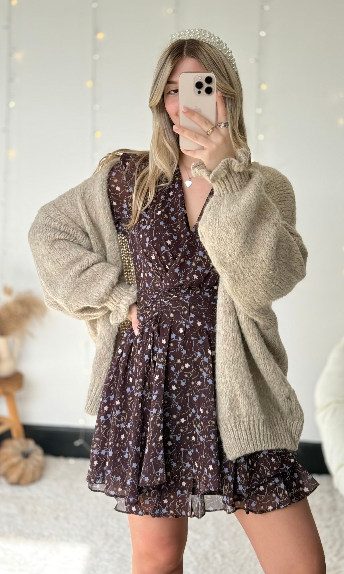 Robe choco HORTENSE