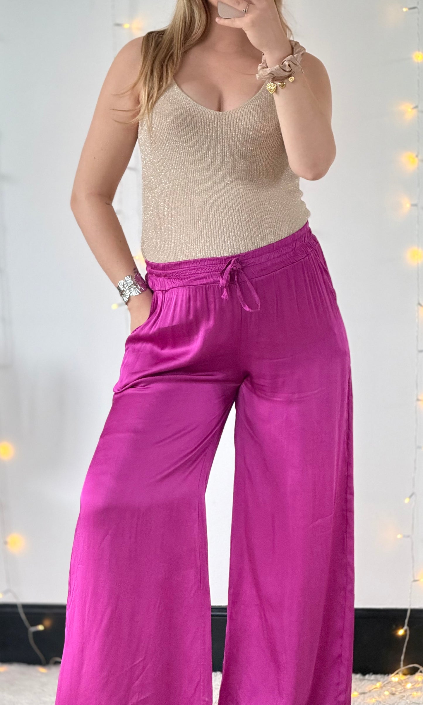 Pantalon en viscose JUSTINE 🇮🇹