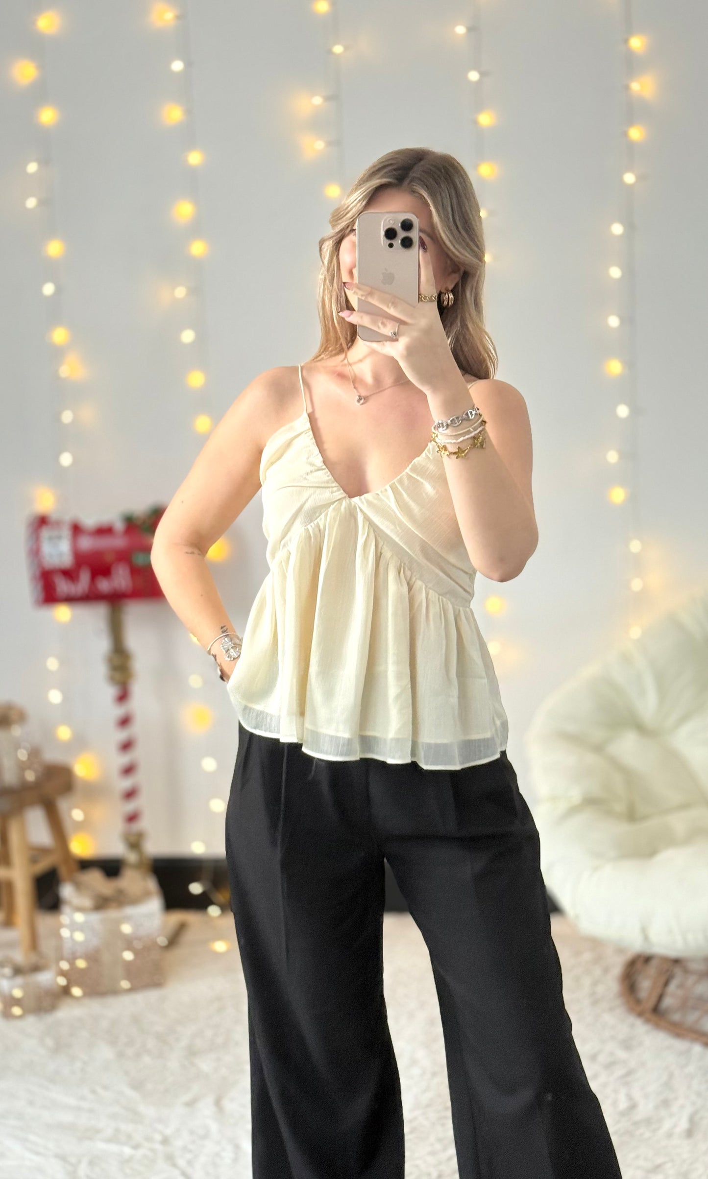 Petit top écru CHEESECAKE