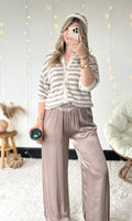 Pantalon satiné CONSTANCE 🇮🇹