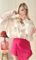 Jupe short rose MINO