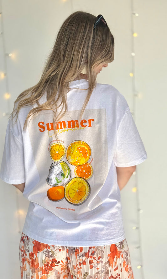 T-shirt en coton SUMMER