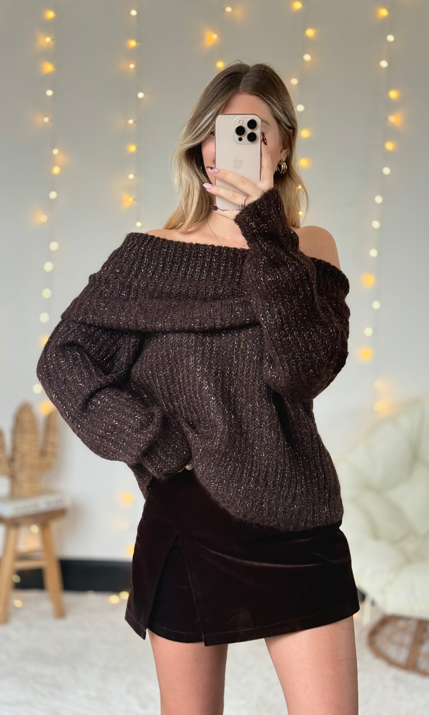 Col bardot choco CACAO