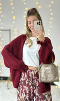 Gilet bordeaux CAROLE 🇮🇹
