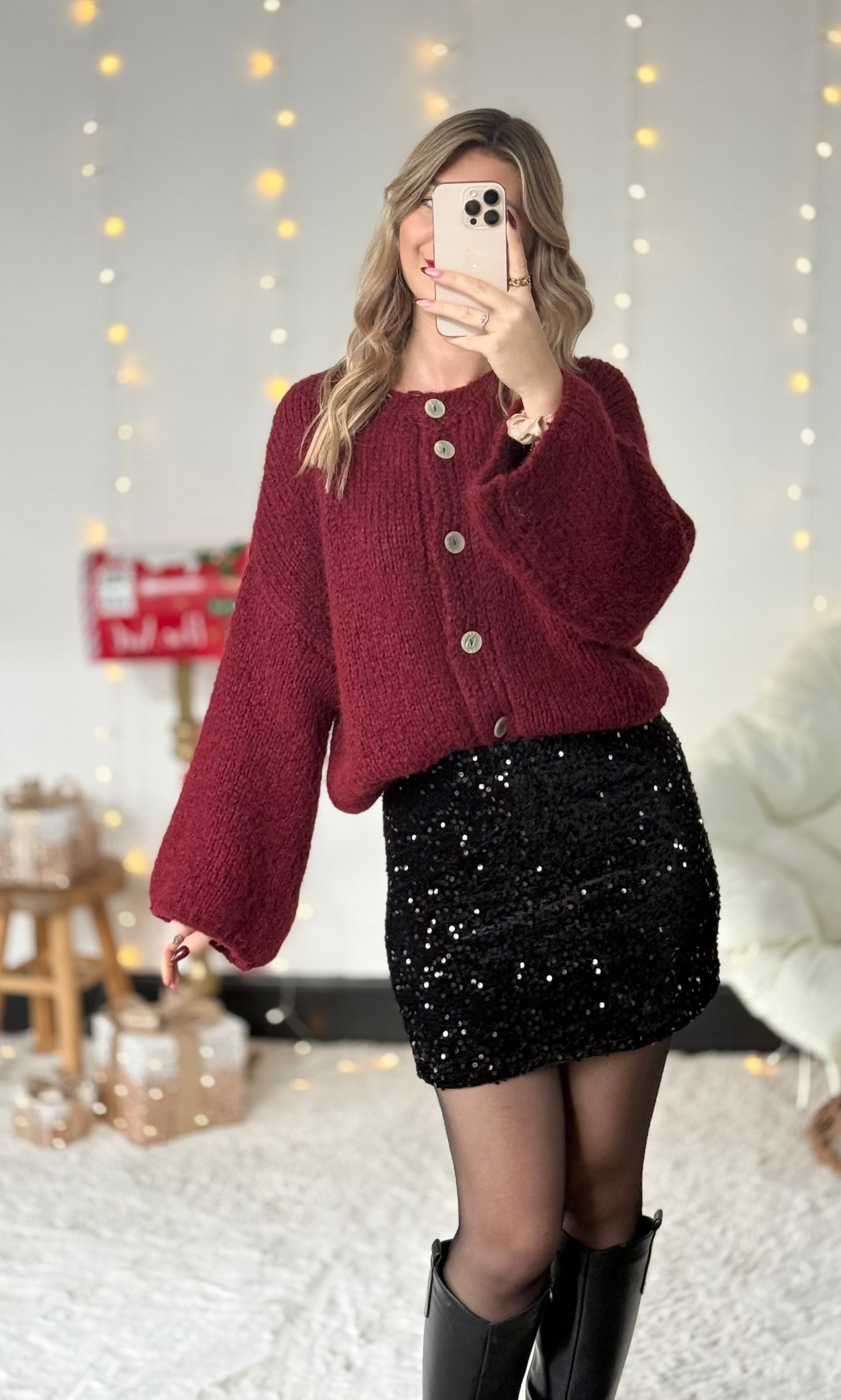 Jupe à sequins SNOWMAN 🇮🇹