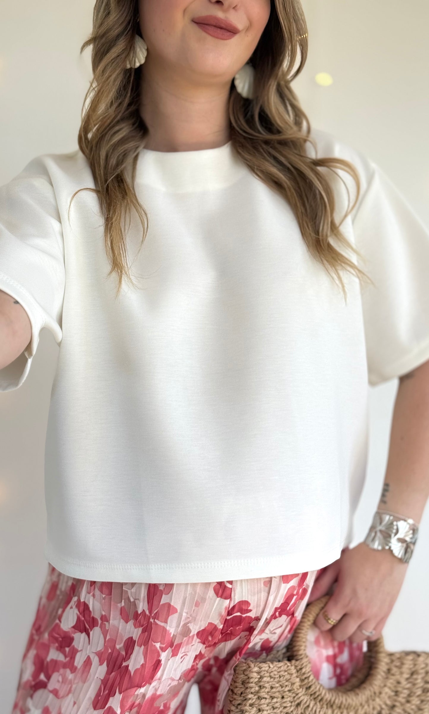 T-shirt blanc BASIC 🇮🇹
