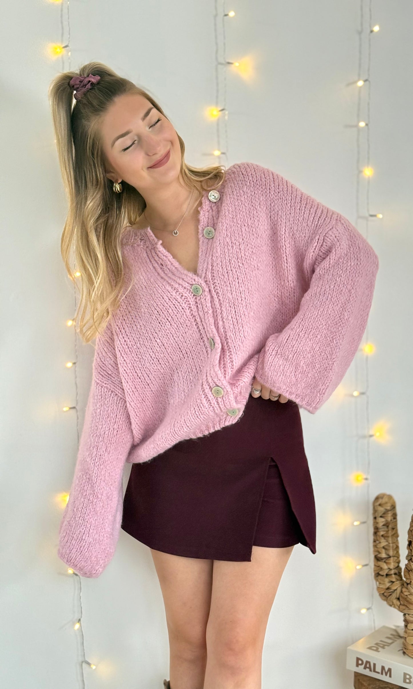 Gilet rose CLEM 🇮🇹