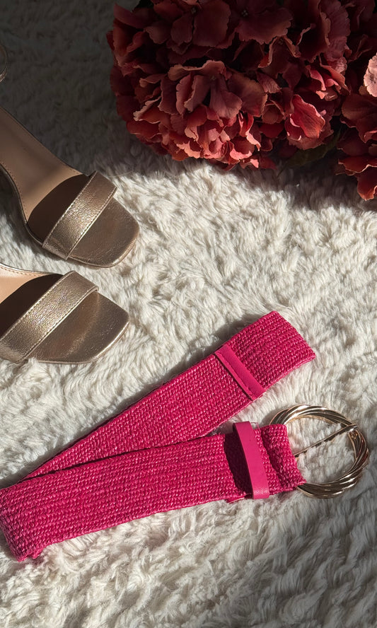 Ceinture CORDE FUCHSIA
