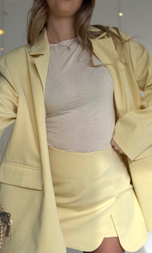 Jupe short jaune HARIBO