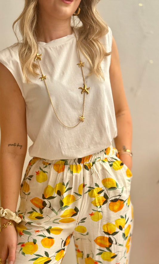 Top épaulettes CELIA