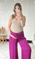 Pantalon en viscose JUSTINE 🇮🇹