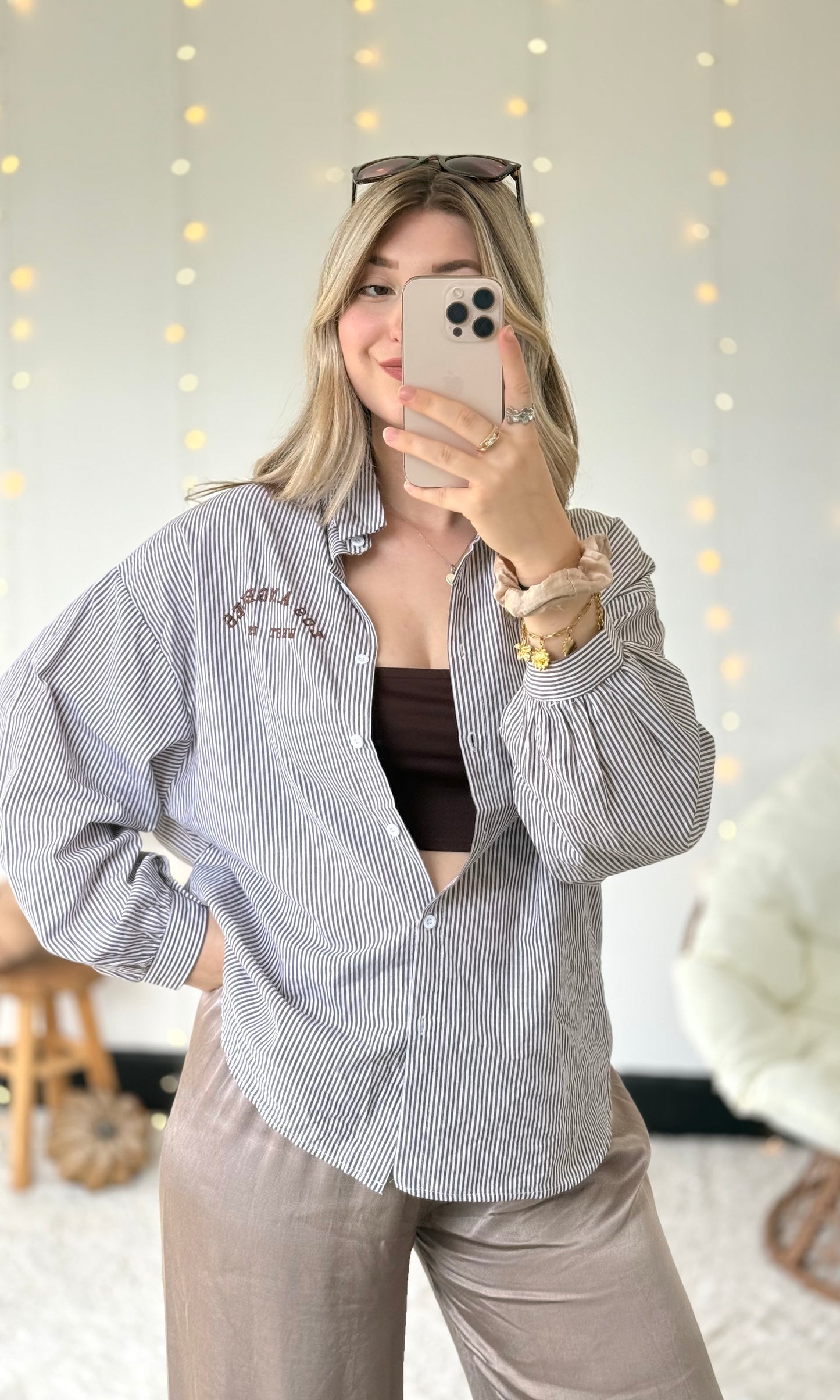Chemise rayée LOS ANGELES