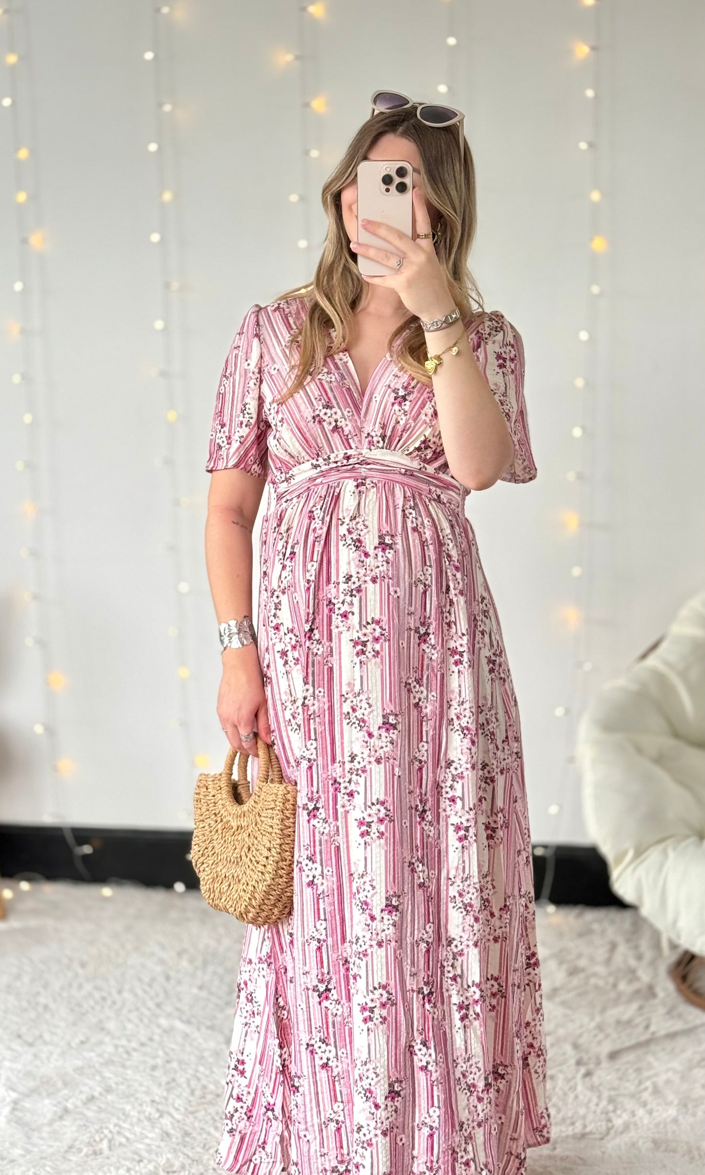 Robe longue fleurie ADELE