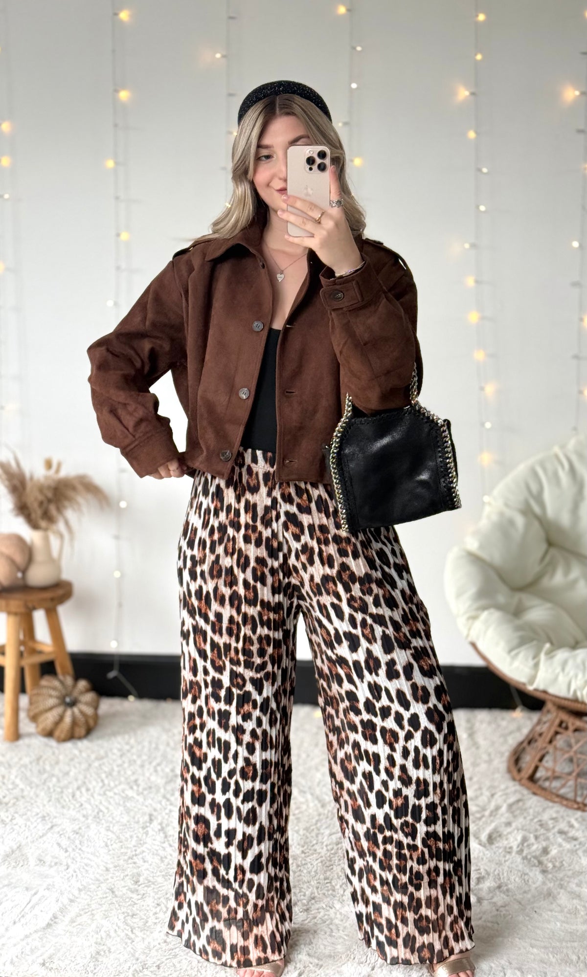 Pantalon plissé VICKY (34-48) 🇮🇹
