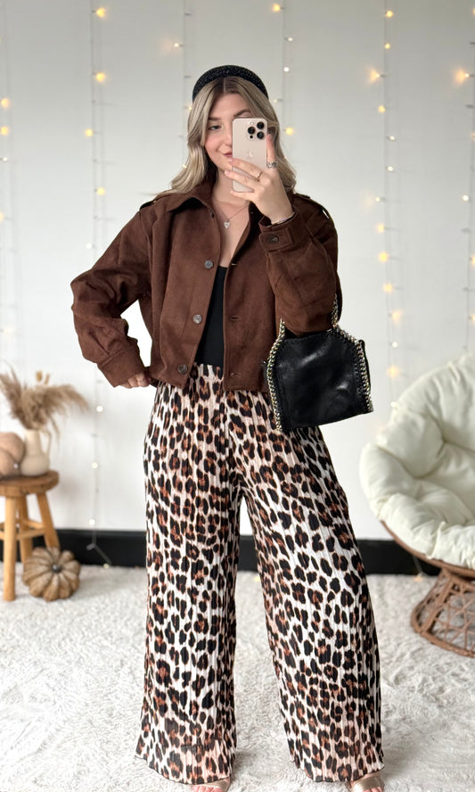 Pantalon plissé VICKY (34-48) 🇮🇹