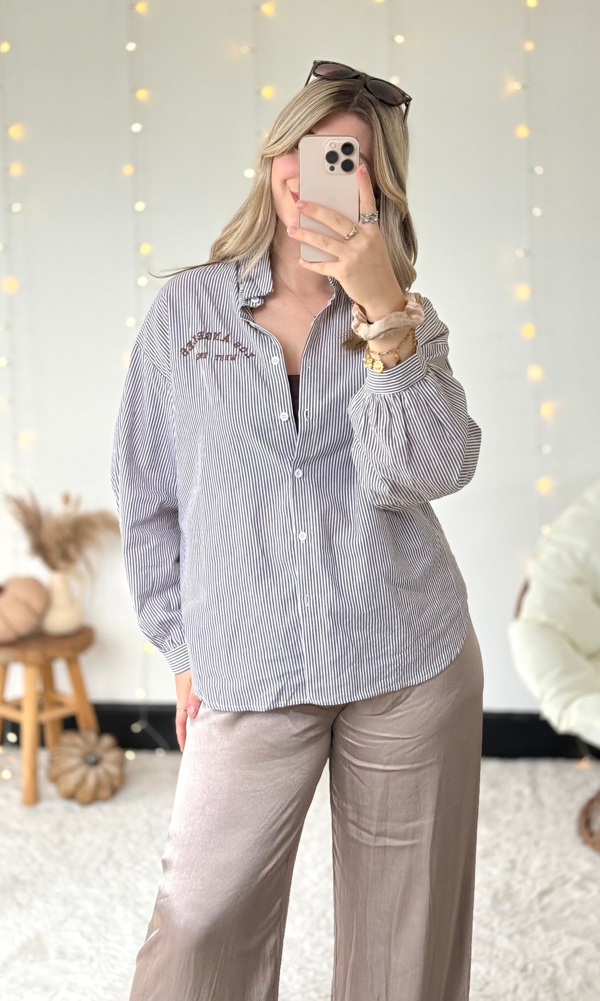 Chemise rayée LOS ANGELES