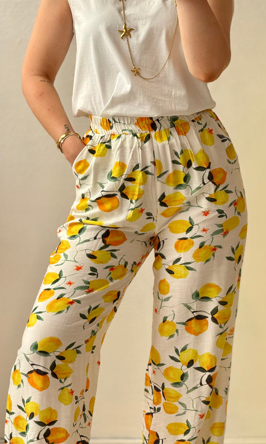 Pantalon citrons SORRENTE