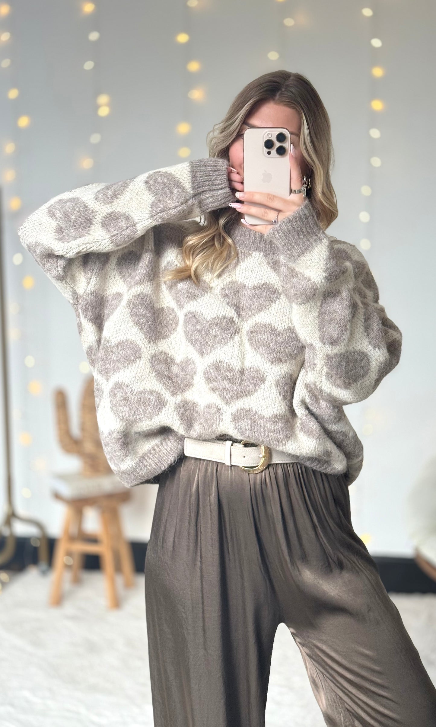 Pull cœurs GEORGINA