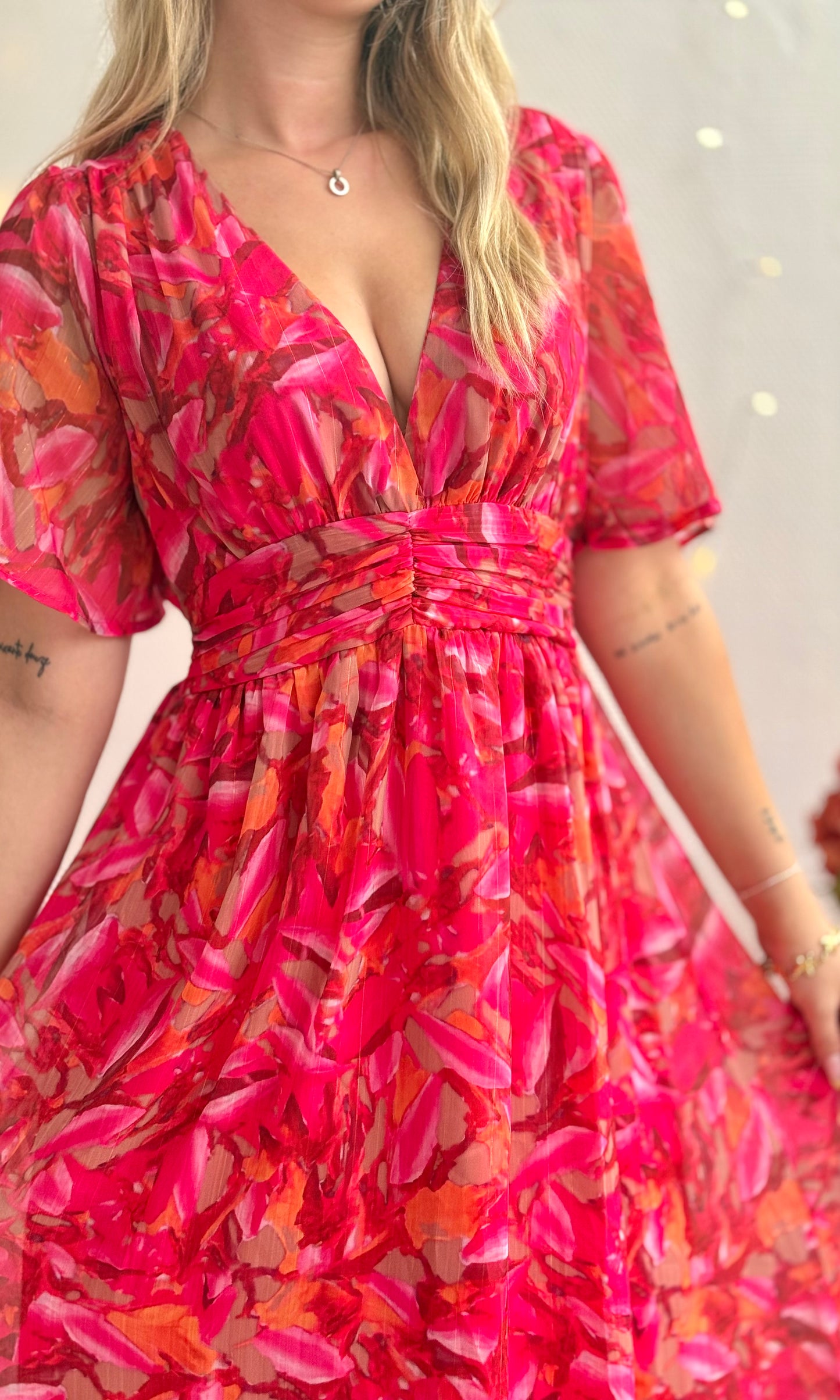 (CURVES) Robe longue COMINO