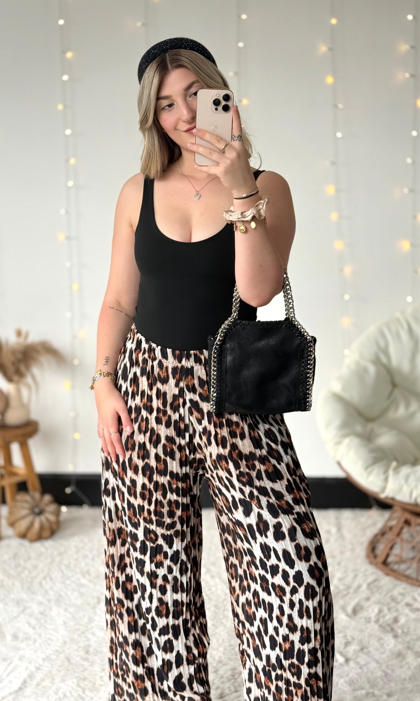 Pantalon plissé VICKY (34-48) 🇮🇹
