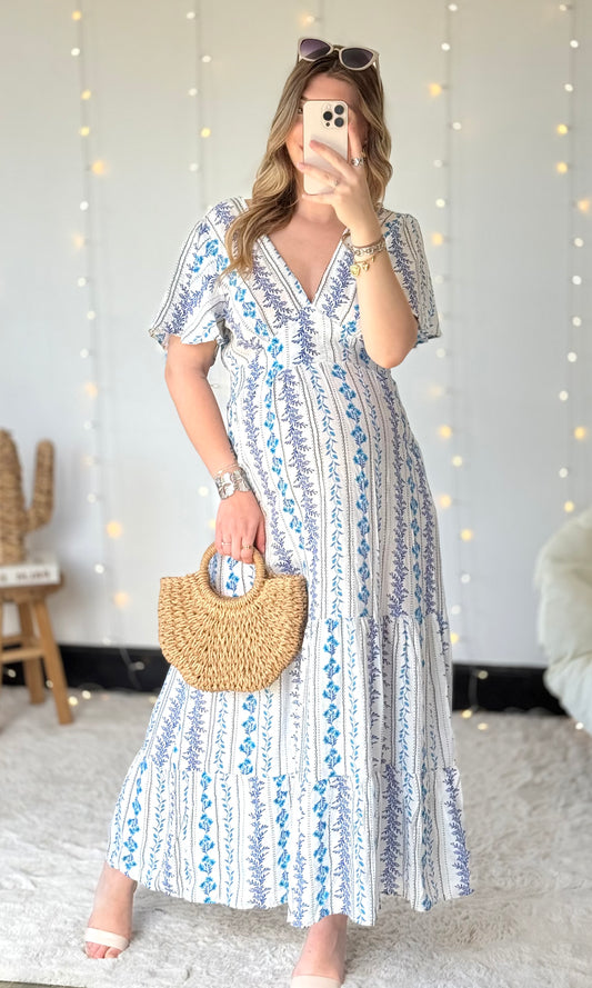 Robe en viscose SPLIT