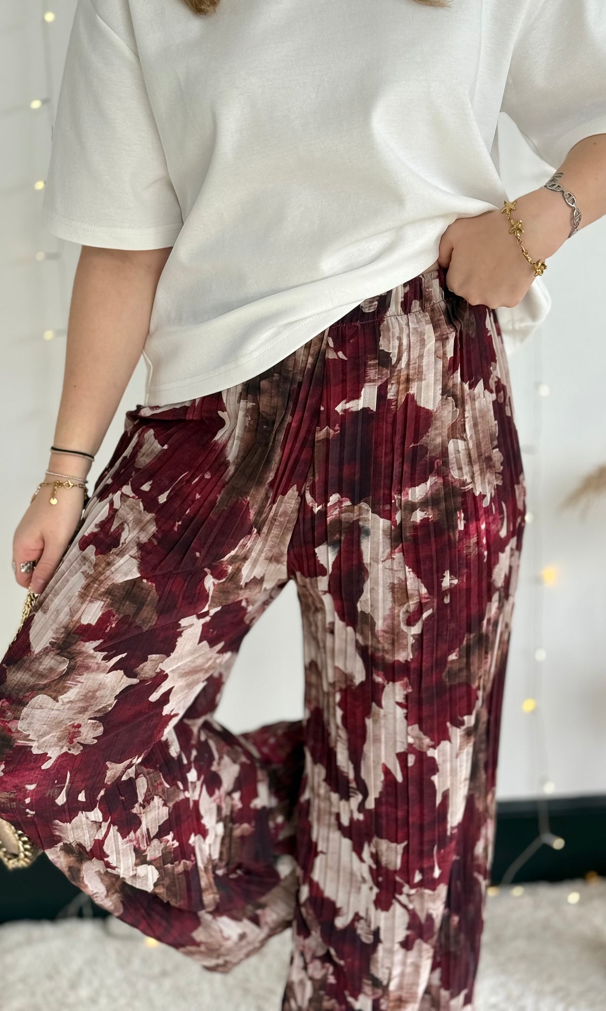 Pantalon plissé BLOOMING (34-48) 🇮🇹