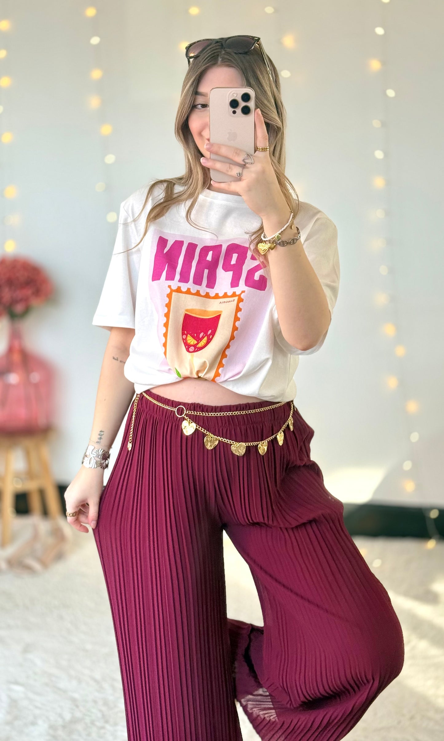 Pantalon plissé (36-50/52) MARIA 🇮🇹