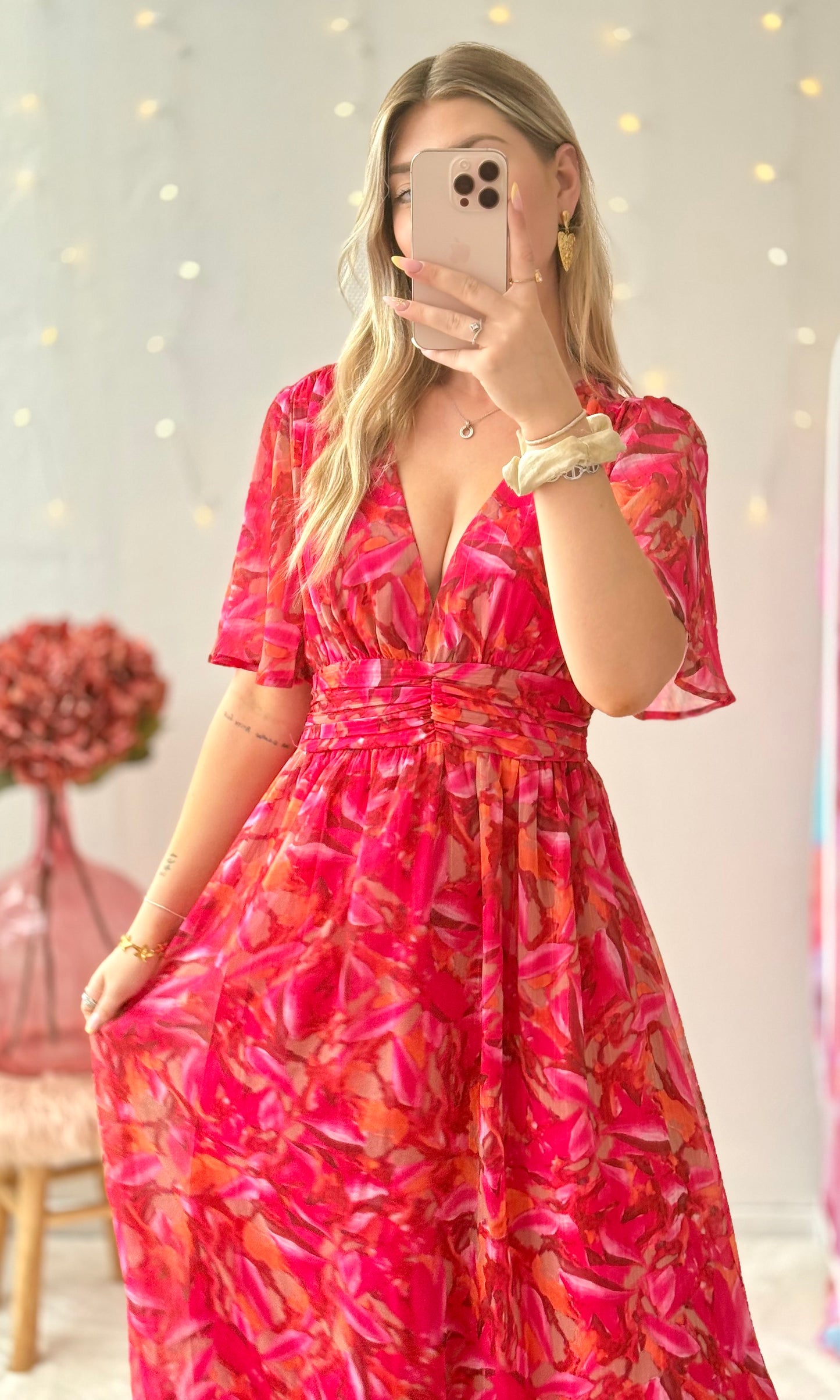 (CURVES) Robe longue COMINO