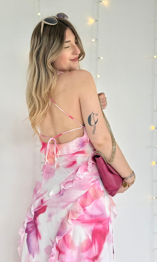 Robe à froufrous ROMANTIC