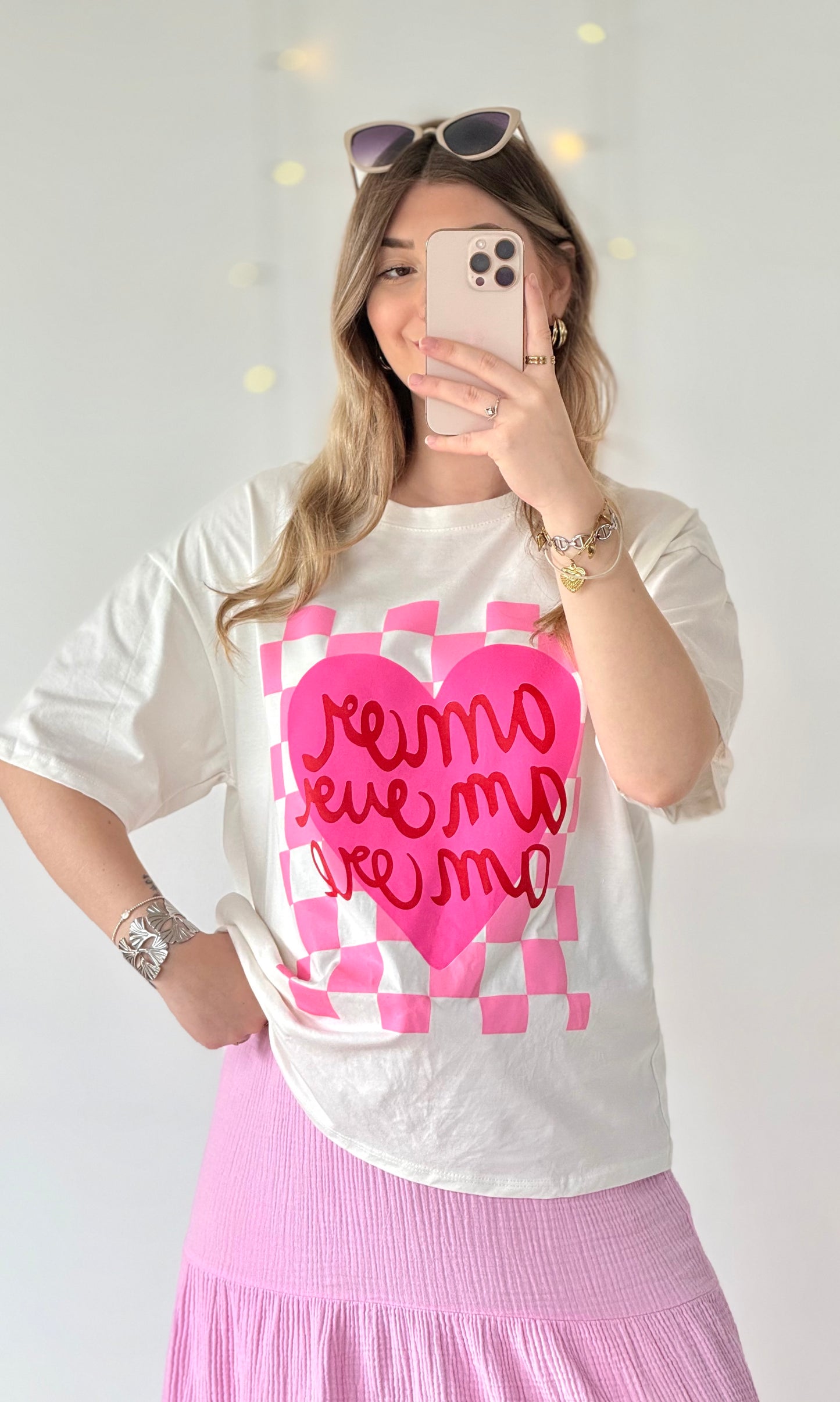 T-shirt 100% coton AMOUR 🇮🇹