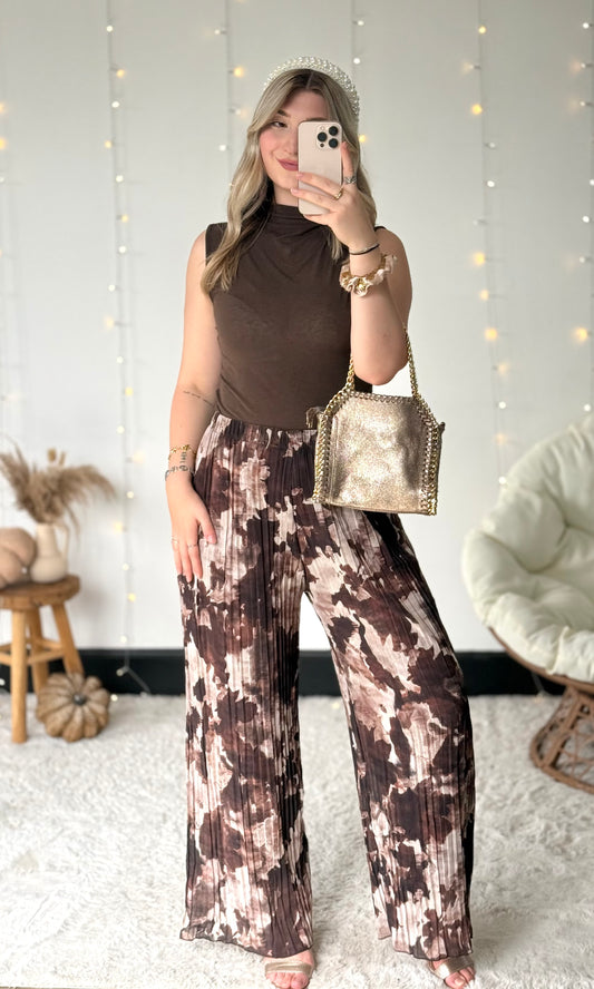 Pantalon plissé BLOOMING (34-48) 🇮🇹