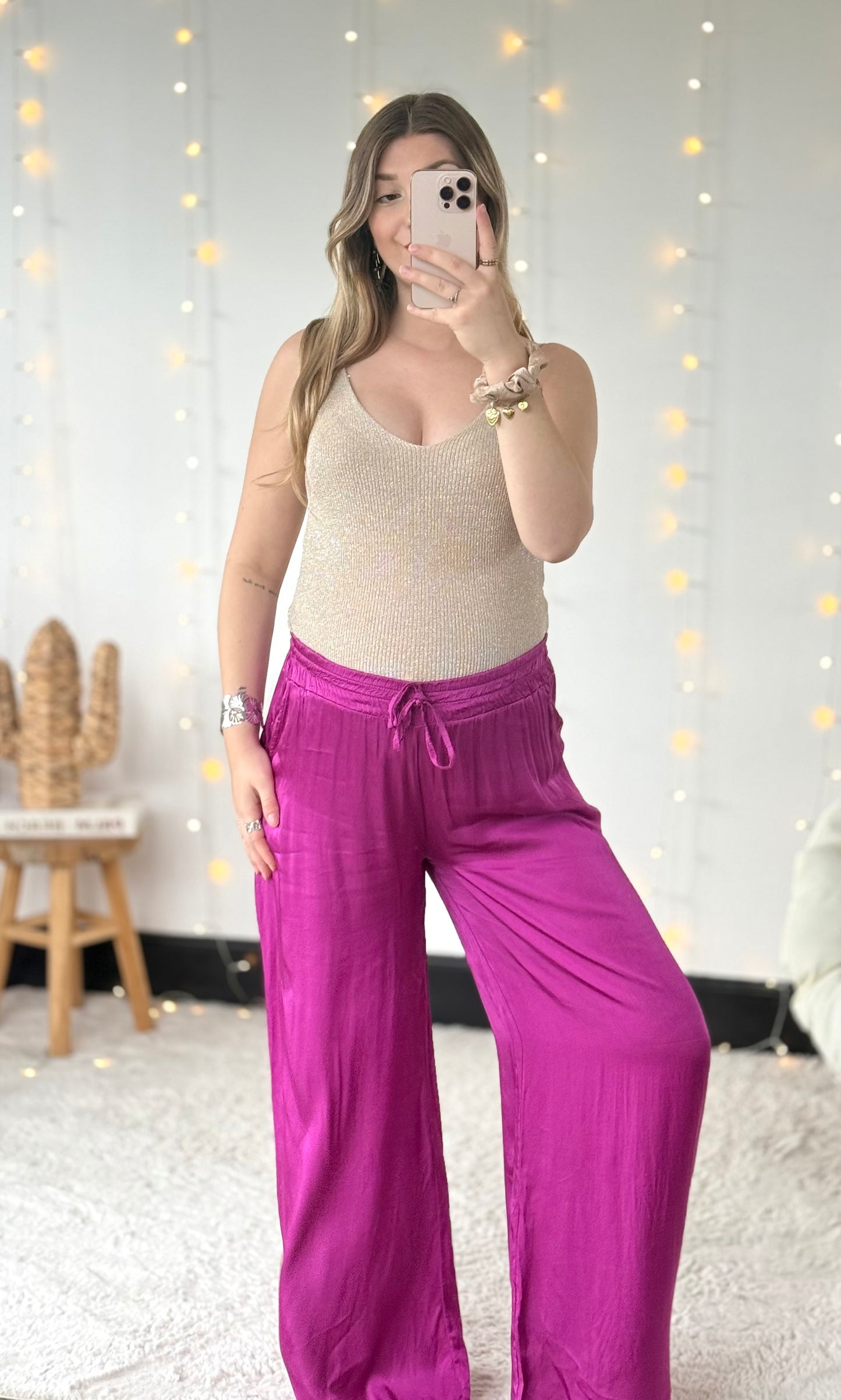 Pantalon en viscose JUSTINE 🇮🇹