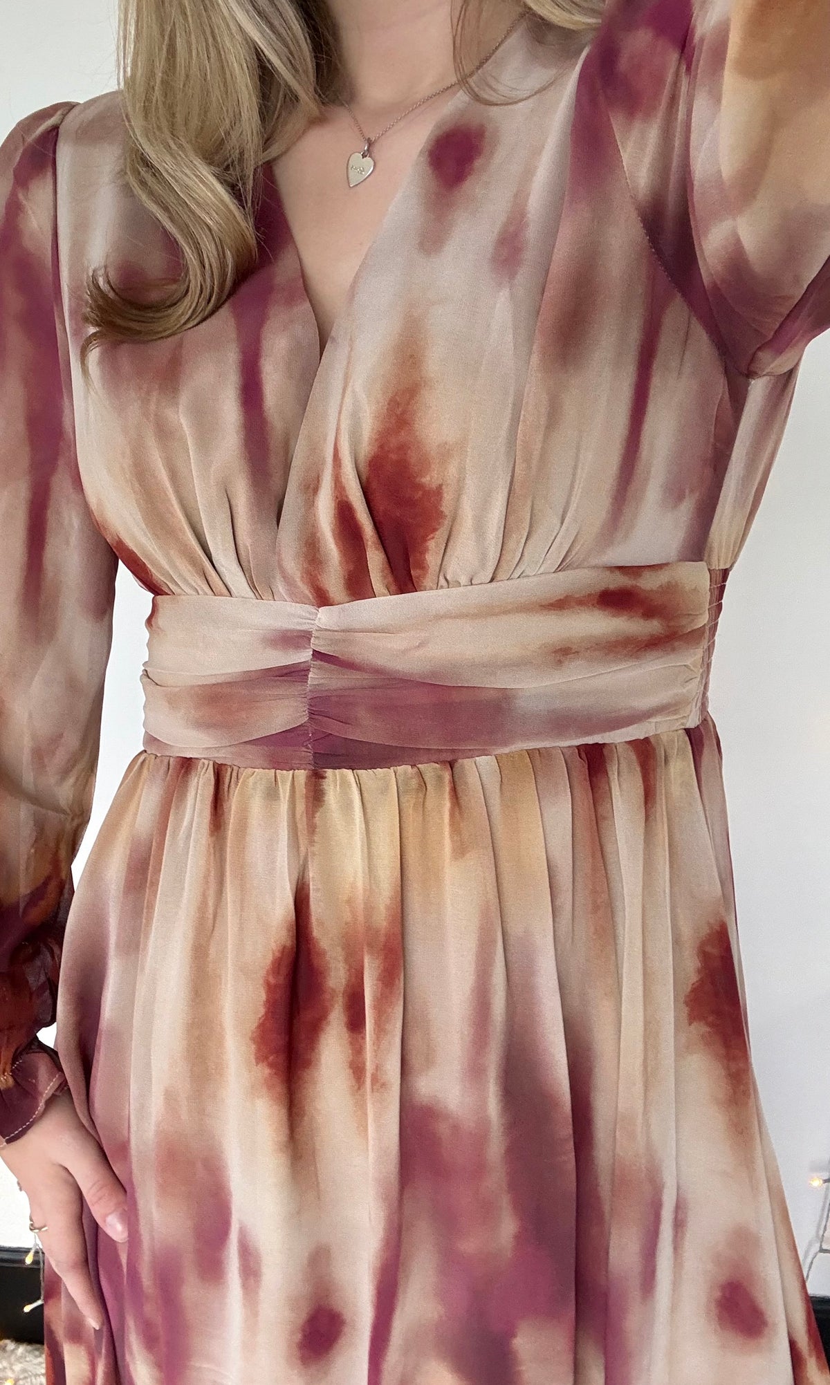 Robe longue dégradée AUTOMNE