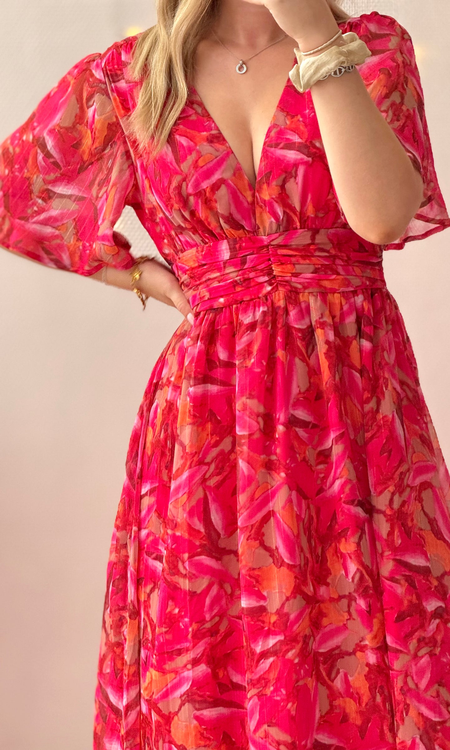 (CURVES) Robe longue COMINO