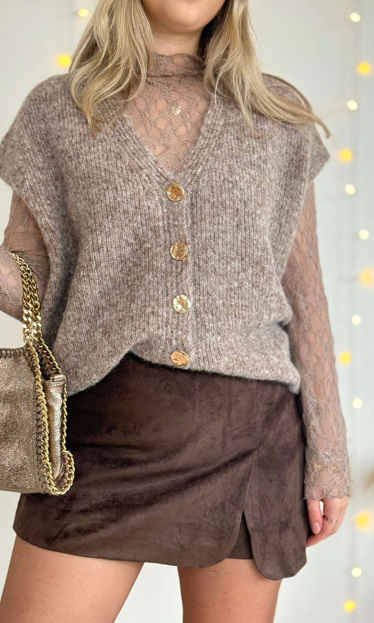 Pull en dentelle IRIS